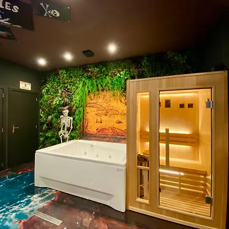 Pirate Mood - Jacuzzi - Sauna - Jeux D'Arcade - Billard - Nintendo - Tv Xxl