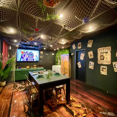 Apartmán Pirate Mood - Jacuzzi - Sauna - Jeux D'Arcade - Billard - Nintendo - Tv Xxl *