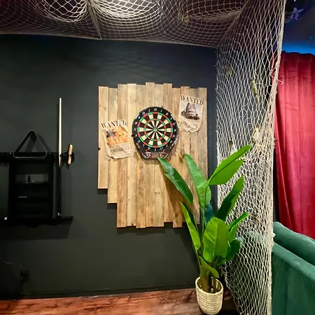 Pirate Mood - Jacuzzi - Sauna - Jeux D'Arcade - Billard - Nintendo - Tv Xxl Apartmán *