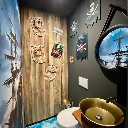Pirate Mood - Jacuzzi - Sauna - Jeux D'Arcade - Billard - Nintendo - Tv Xxl